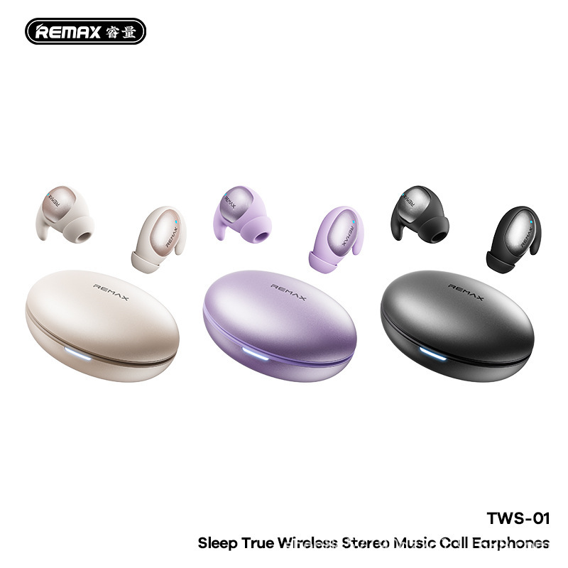 睿量新型睡眠真の無線ステレオ音楽通話イヤホン両耳サラウンド音睡眠モードTWS-01|undefined