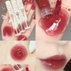 Cute lip gloss, lipstick, mirror effect, plump lips effect