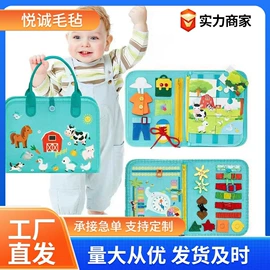 毛毡;儿童早教教具;其他益智玩具