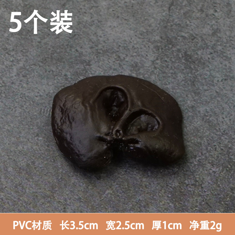 Simulación de material de olla caliente modelo de plato falso shiitake granos de maíz soja calamar kelp lotus piezas de tofu de bambú props