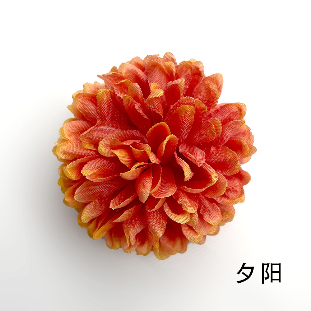Simulación bola de flores de 7cm boda decoración del hogar al por mayor diy ping pong bola de flores falsas flores de seda fotos
