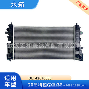 Auto parts radiator water tank 42670686 is suitable for 20 Angkola GX1.3T