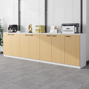 Hot-Selling New Model File Storage Cabinet for Office Meeting Rooms, Floor-Standing File Cabinet, Commercial Low Cabinet, Flower Trough Cabinet, Storage Cabinet