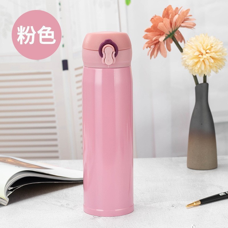 简约304不锈钢双层保温保冷杯男女便携车载随行水杯礼品logo批发|undefined