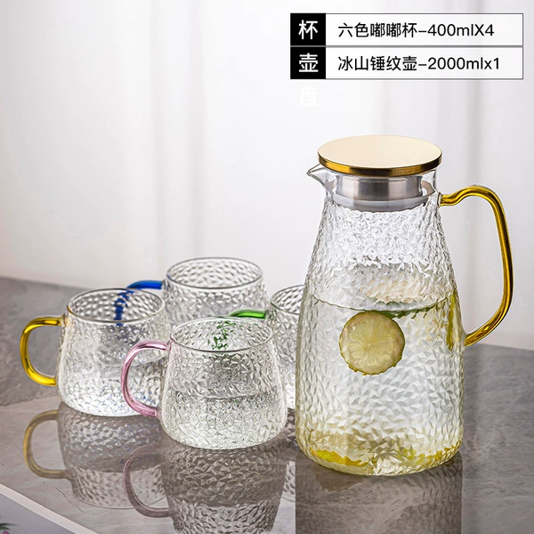 4 Color Dudu Cup + Hammer Pattern Iceberg Pot⚑⚑