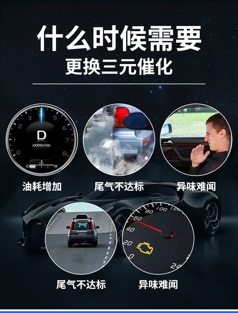 Suitable for Byd Automobile Three-Way Catalyst, Suitable for Byd Automobile Exhaust Purifier, Suitable for Byd Three-Way Catalyst