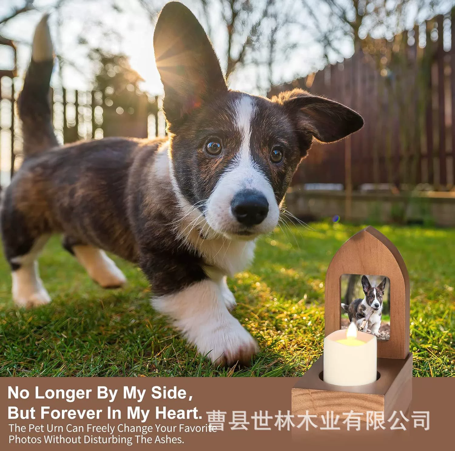 Деревянная пепел для домашних животных Кремация животных гроб для домашних животных