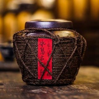 冰岛古树熟茶散料2018年陶罐礼盒装熟散350克云南普洱茶熟茶散茶