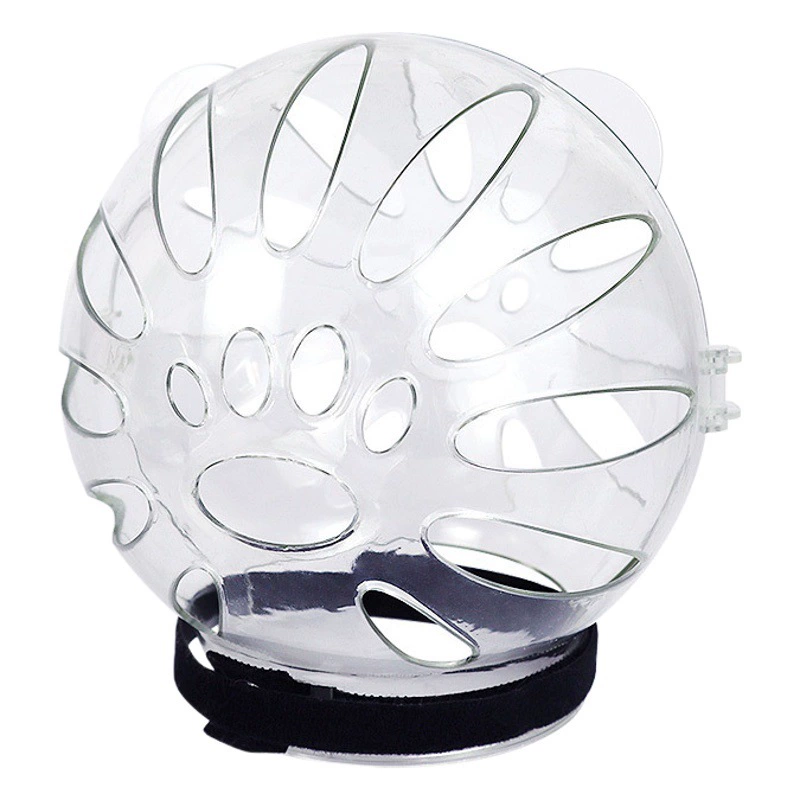 Покрытие для домашних животных кошачий космический капюшон кошачий кошачий капюшон выходит на защиту от укуса прозрачный пластиковый кошачий капюшон оптовая кошка маска для кошек