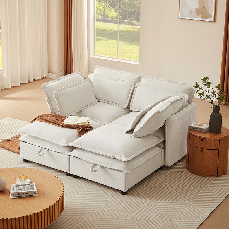 Estilo japonés sofá de cuero nórdico pequeño estilo simple moderno de sala de estar de tres personas sofá artístico de cuero