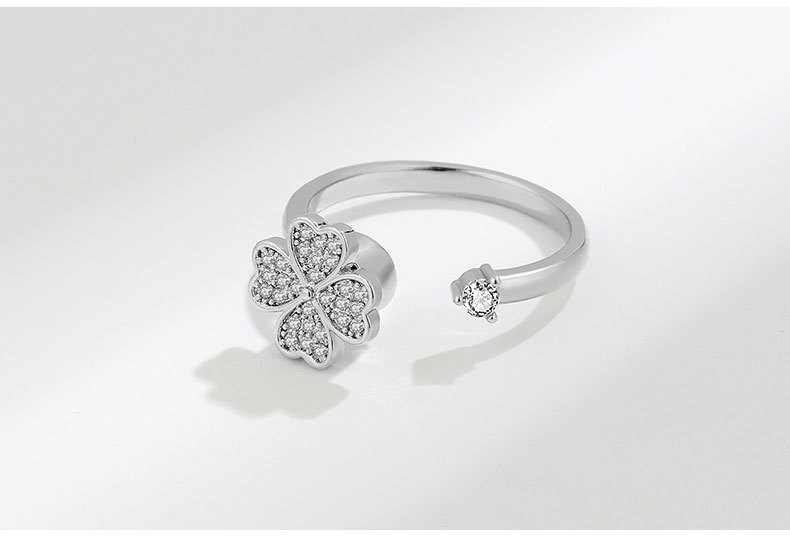 Fashion Geometric Sterling Silver Plating Rings 1 Piece