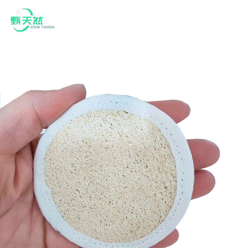 Fabricante de lufa, toallita de baño redonda para loofah, toallita de limpieza facial boutique, suministros de hotel, toalla de baño de sisal
