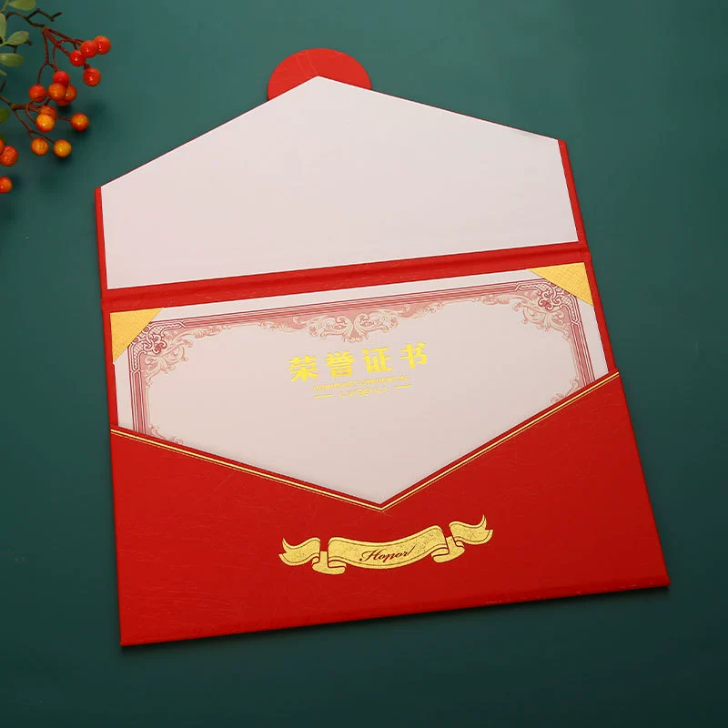 30% скидка на Certificate of Honor, Назначение письма, Перламутровый кейс Certificate of Completion Production, Certificate of Merit, Red Blue A4 Внутренняя страница
