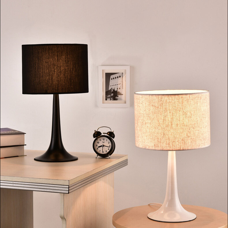 Lámpara de mesa decorativa retro lámpara de mesa de estudio lámpara de noche dormitorio lámpara de mesa Simple americana moda creativa Lámpara decorativa caliente