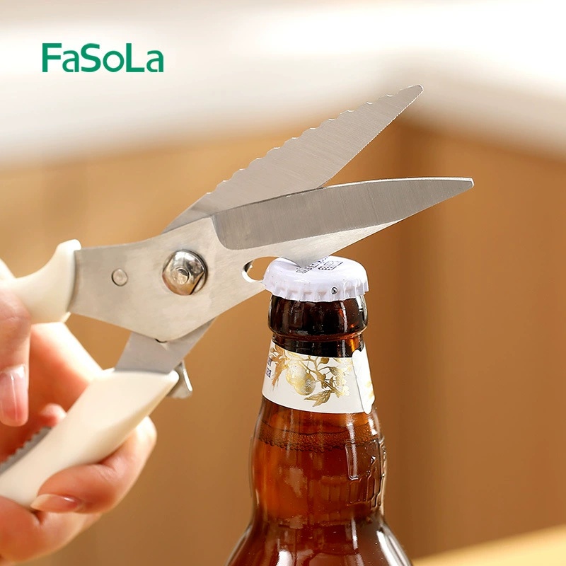 Powerful universal food scissors for home use