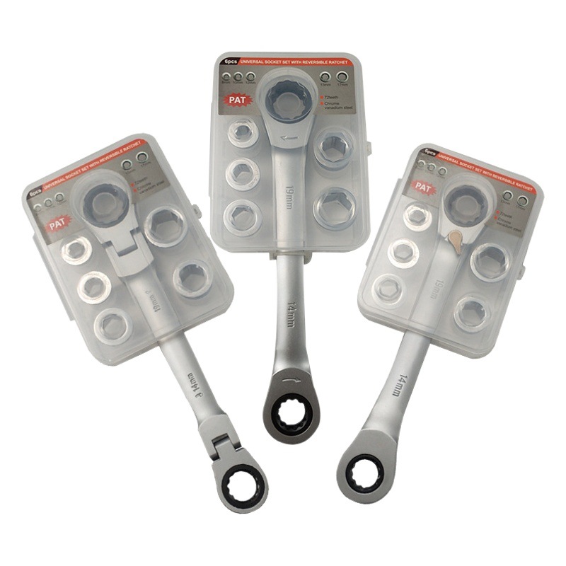 Fabricantes suministro de llave de zócalo multifuncional llave de torsión llave de traje Llave de trinquete de dirección positiva y negativa