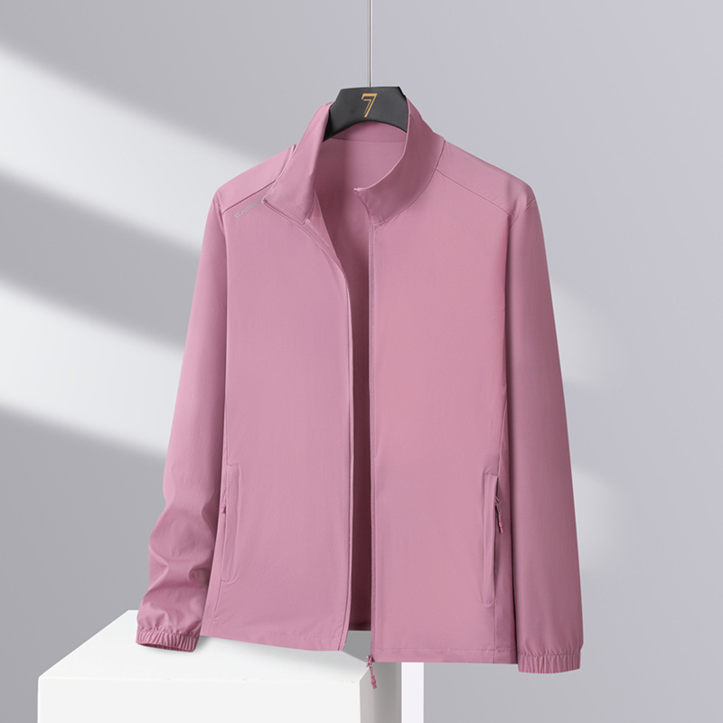 Sun protection clothing for men and women, summer thin cardigan, men's breathable travel jacket, UV protection
