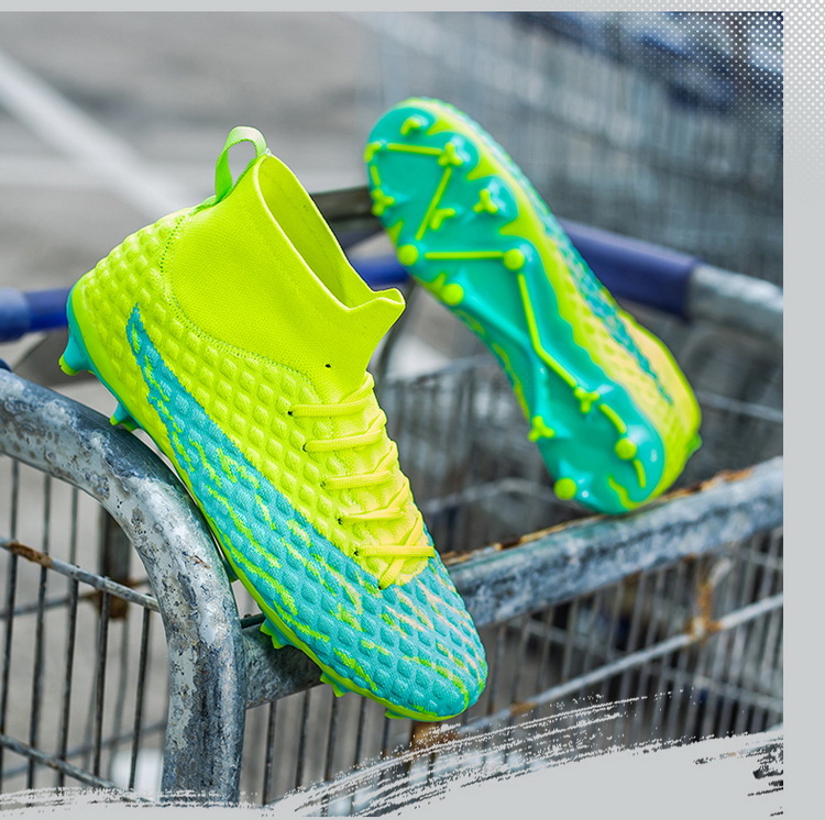 large-size High-top Football With Spikes For Adults, Men, Women, Students, And Older Children, Artificial_vogvips.com