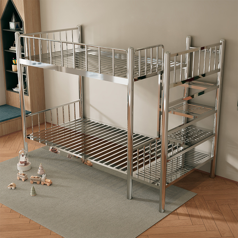 Original color stainless steel bed frame + 23 beams