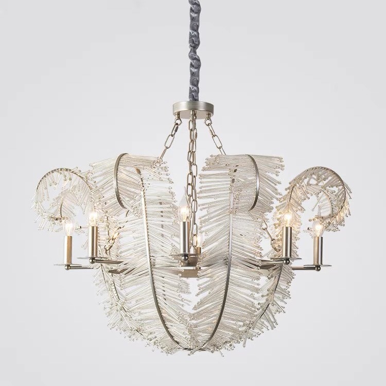 Country modern and minimalistic ceiling lamp for living room
