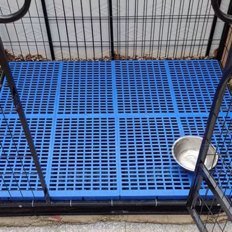 宠物笼子垫板网格垫塑料不卡脚漏尿板散热板加厚可拼接狗笼脚垫板