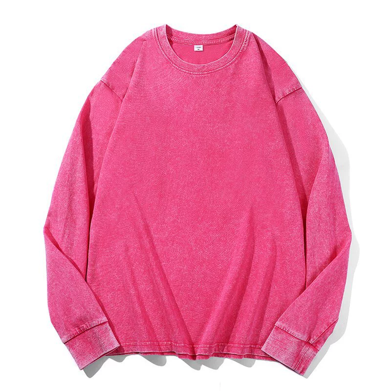 Лонгслив из хлопка, европейский стиль, плотность 230 г, размеры M–XXXL