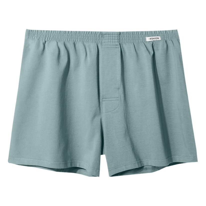 Ropa interior de los hombres algodón Boxer shorts sueltos transpirable juventud más tamaño Boxer shorts cabeza niños Arro pantalones de verano