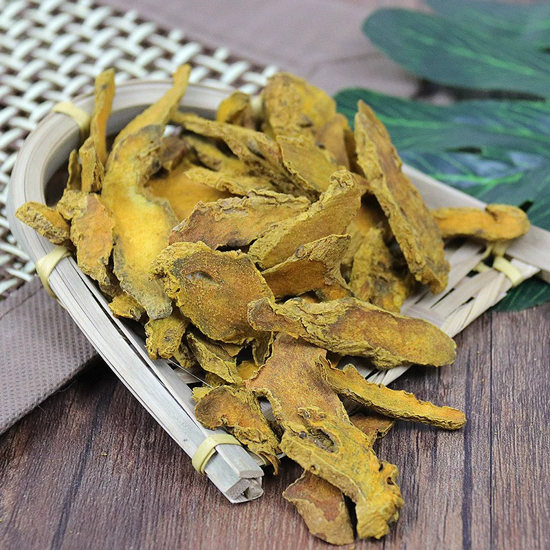 Dried Turmeric Slices Jiang Huang 500g Bulk Chinese Herb for Decoction and Culinary Use specifications