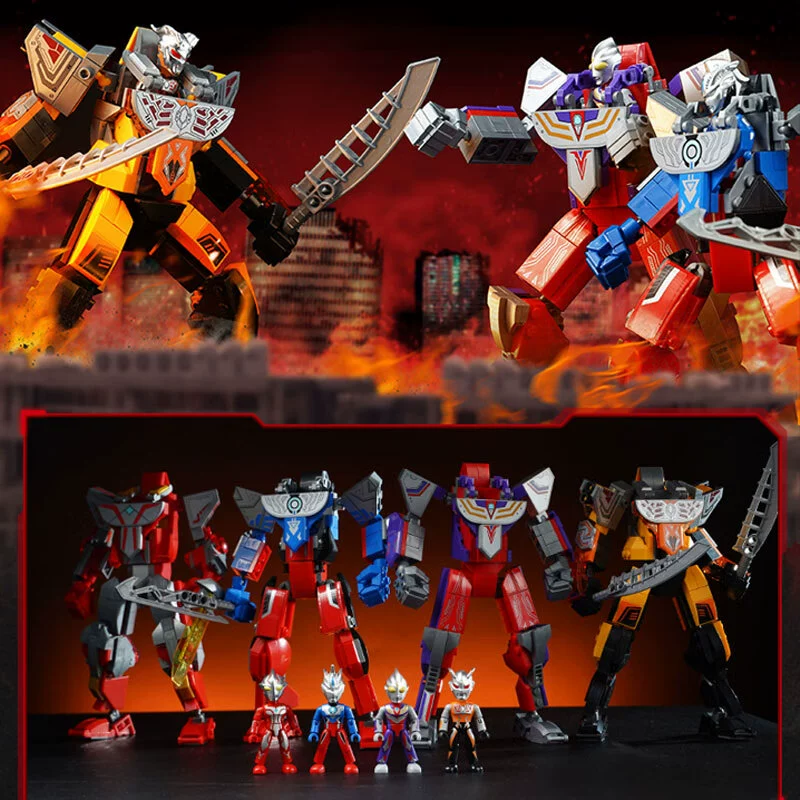 奇妙 Keeppley Ultra, Ultraman Tiga, конструктор, герои, игрушка