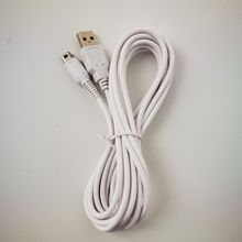 適用於任天堂WIIU手柄充電線USB充電線3M白色快充有CE認證