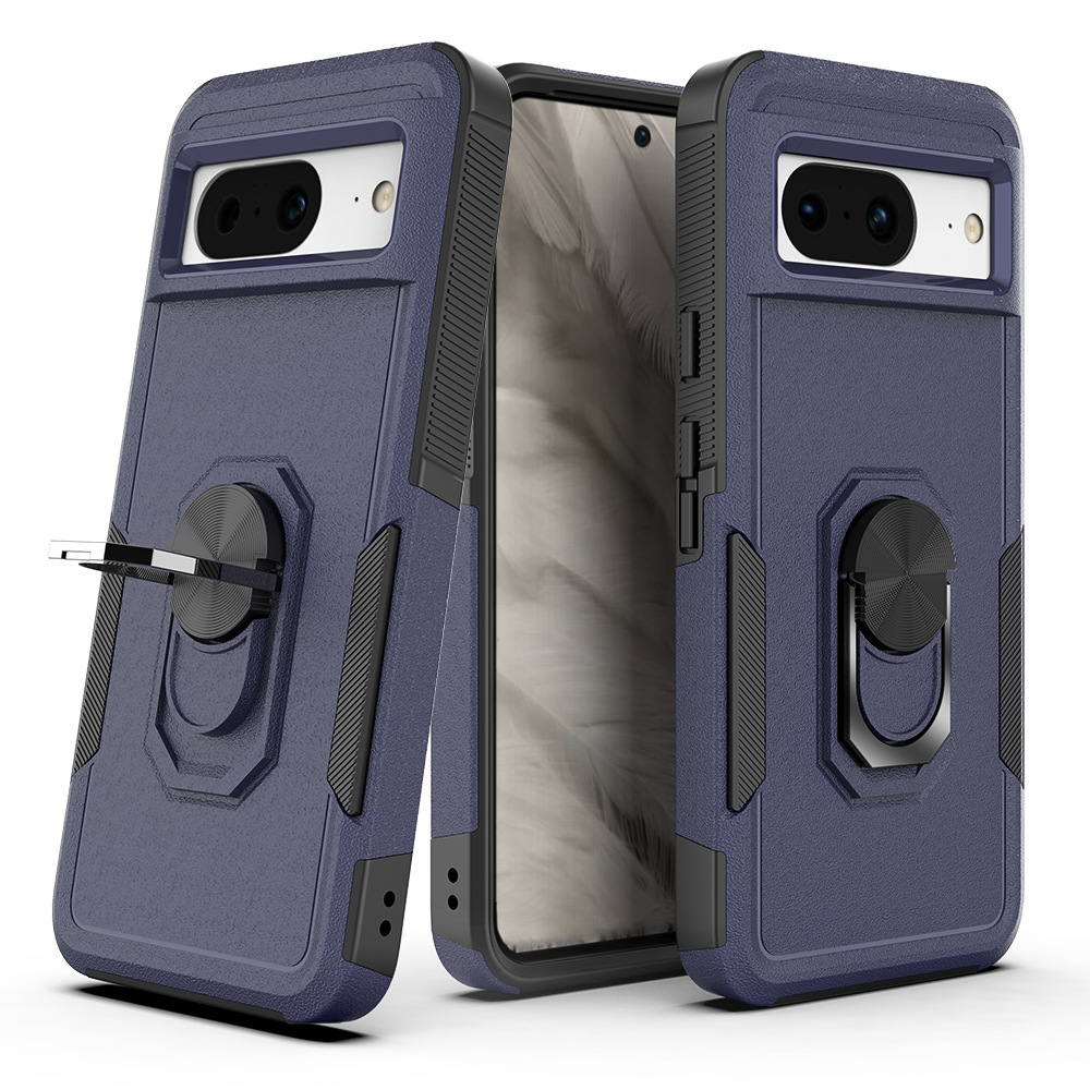 Cross-border Google PIXEL9 Pro Sail Ring Rack Estuche para teléfono con todo incluido Estuche protector de color mate al por mayor