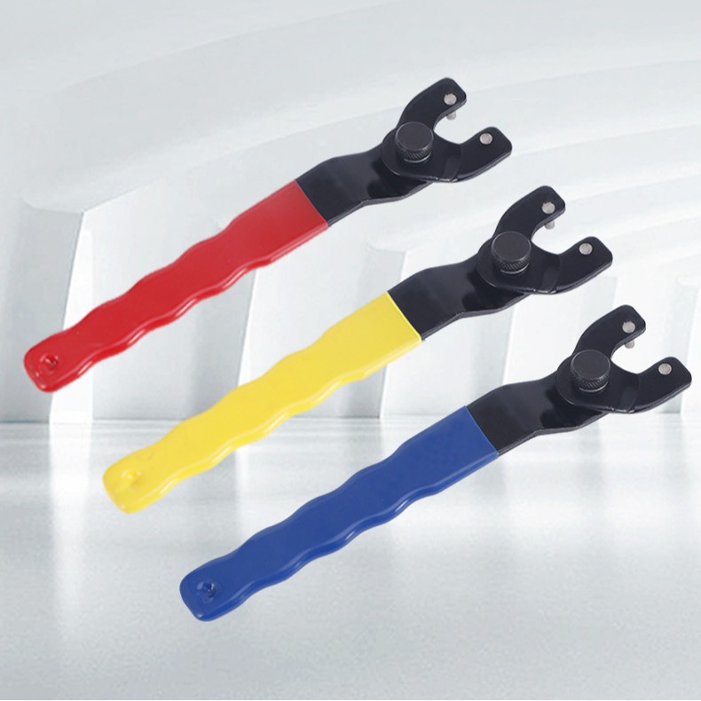 可调节角磨机扳手角膜机扳手可调节电动工具配件 磨光机扳手现货