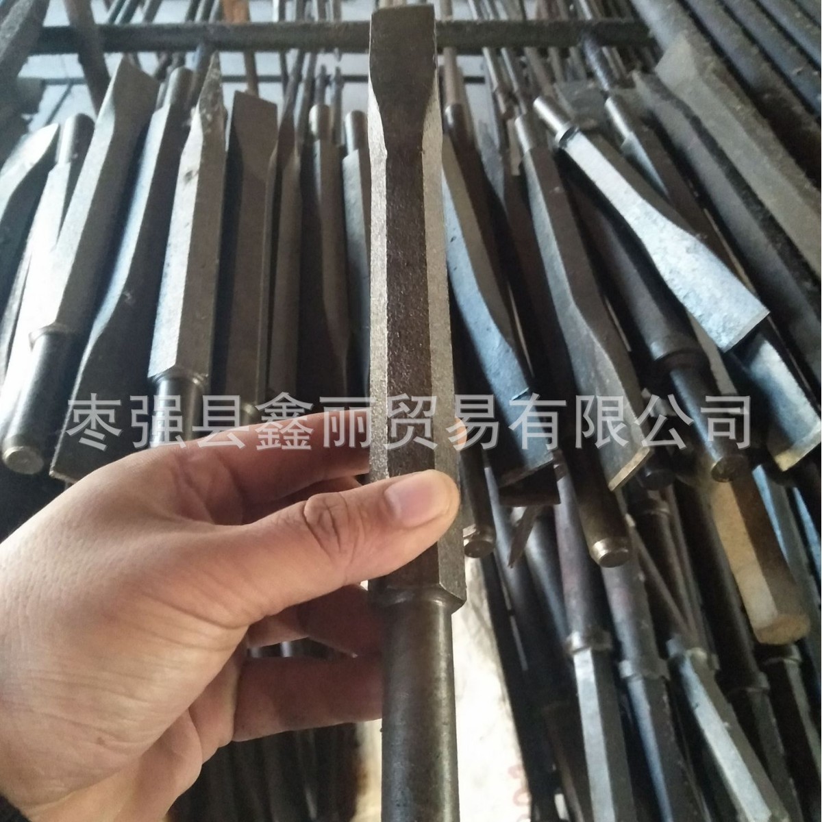 供应B87 带槽U型铲 C型铲 凹型铲 32mm六角方钢扁铲挖勺铲