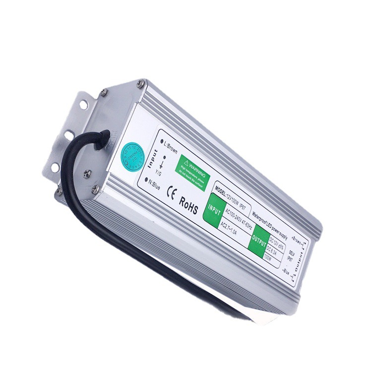 12V24V100W户外防水电源 led显示屏 灯条电源 厂家直销深圳现货