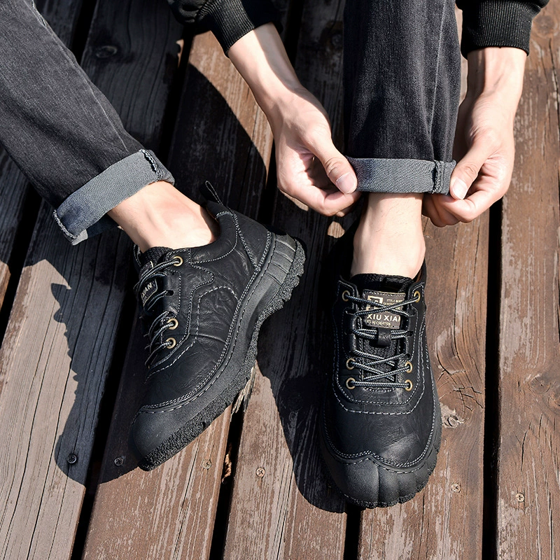 Sports low soft casual footwear for leisure, shoes for hiking, plus size