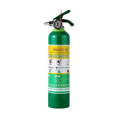 Home Car 950mL Water-based Fire Extinguisher 2L3L6L3c Certified Water-based Fire Extinguisher (Vehicle fire extinguisher) - 600ml-water-based-fire-extinguisher-enhanced-type-for-car-use