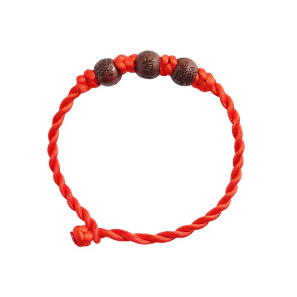 woven ethnic red rope bracelet handmade