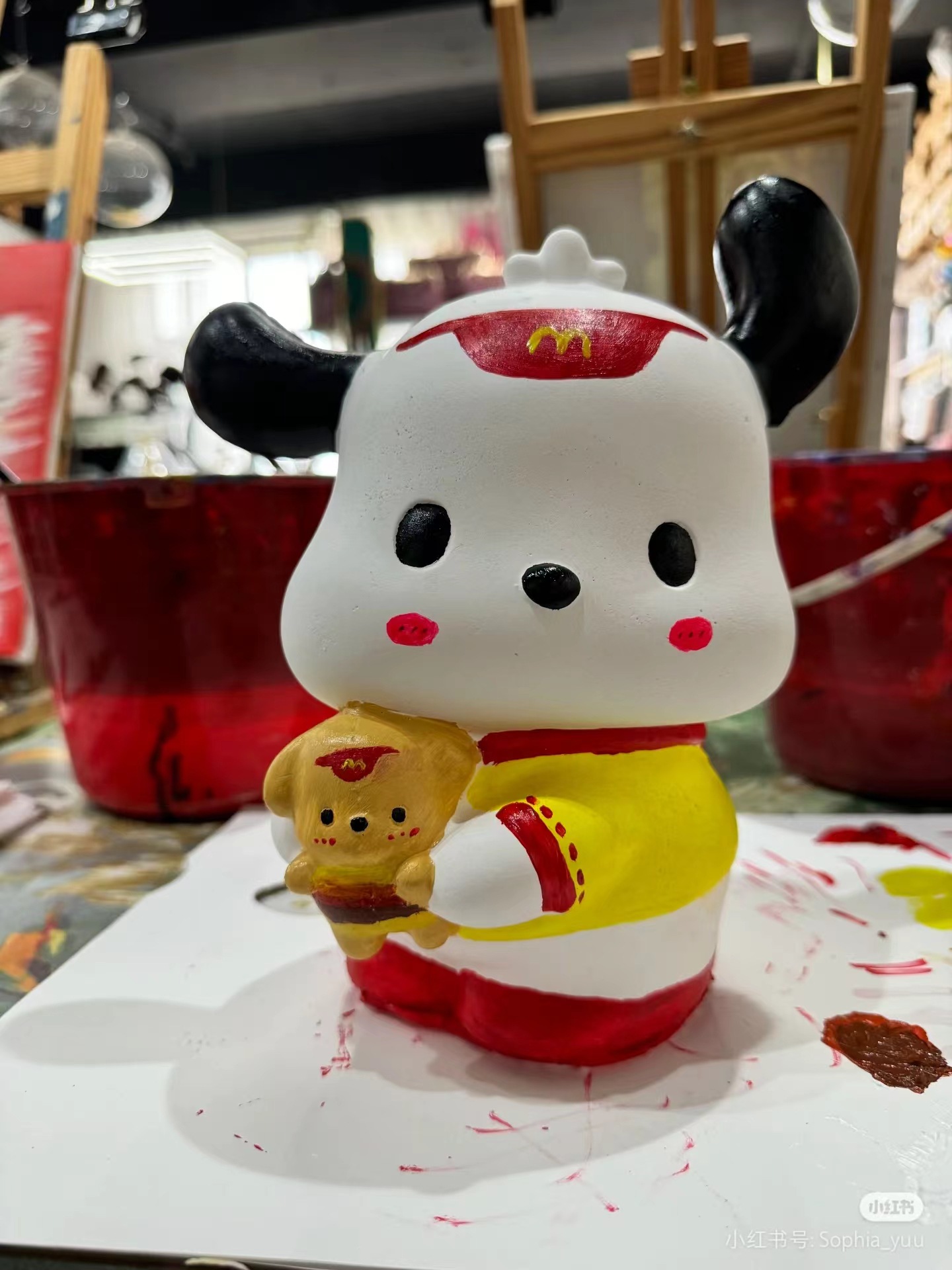 Alcancía de Yeso Grande DIY para Colorear y Pintar para Niños