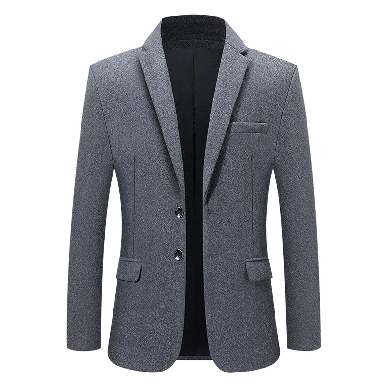 2023 Otoño e Invierno nuevos hombres traje de mediana edad papá de los hombres traje engrosado casual chaqueta de los hombres al por mayor