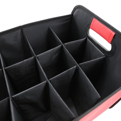 Wine Bottles Wine Glass Storage Box — Car storage bag/box