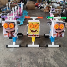 小成本摆摊共享泡泡车小本创业泡泡车新商机摆摊脚蹬出泡泡