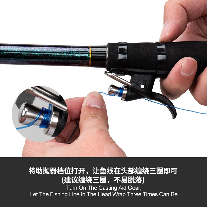 海釣り遠投防傷手Breakaway cannon Surf fish ing Trigger漁具部品|undefined
