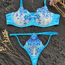 2025跨境新款欧美热销性感蕾丝有钢圈内衣聚拢透气女士文胸罩套装