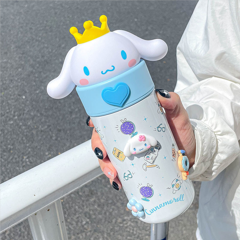 サンリオ魔法瓶カップ シナモンドッグ ガールズ 高見えインズ 風水カップ 316 ステンレス鋼カップ ポータブルでかわいい|undefined