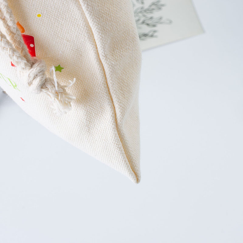 Wenchuang bolsa de tela de terciopelo aniversario del campus publicidad regalo bolso de lona chaleco soporte de impresión LOGO