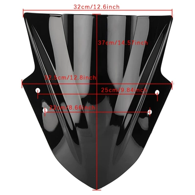 Motorcycle front windshield: Ex300 Domestic Ninja
