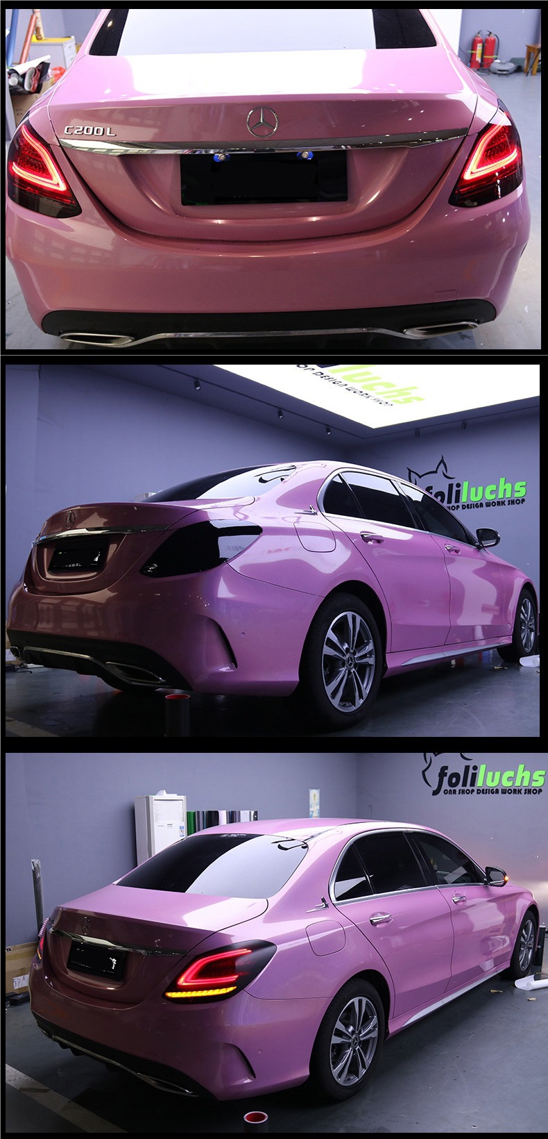 Car Headlight Blackening Film, Rear Taillight Matte Film, Car Light Color Changing Film, Glossy Black Translucent Low-Adhesion Protective Film