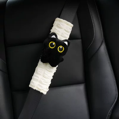 Gift Ins, Seat belt shoulder pad - puff-shoulder-pads-black-cat-25x8x4cm-56g