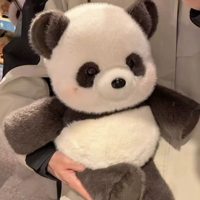 Papao Little Fragrant Pig: Oyuncaq yastıqlar - running-panda-brown-45cm028kg