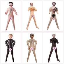 男款充气娃娃带阳具款多肤色可选可便携收纳适合女士放松减压